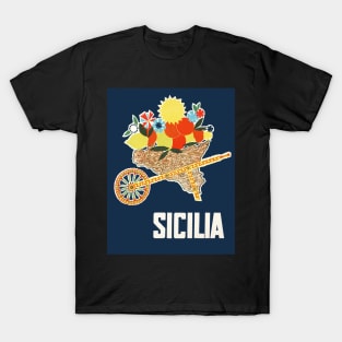 Estate in Sicilia, Travel Poster T-Shirt